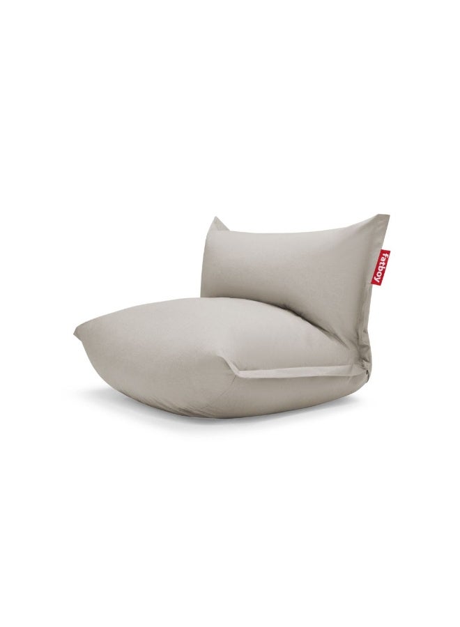 Fatboy Bonbaron Outdoor Lounge Chair | Sturdy durable | Water-and-dirt-repellent | Supersized | Designed for indoor & outdoor | UV resistance | Adjustable Backrest | 120x120x75 cm (Grey Taupe) - Image 1